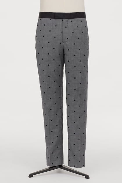 Pantalon de tailleur en laine pr&eacute;-collection Giambattista Valli&nbsp;X H&M