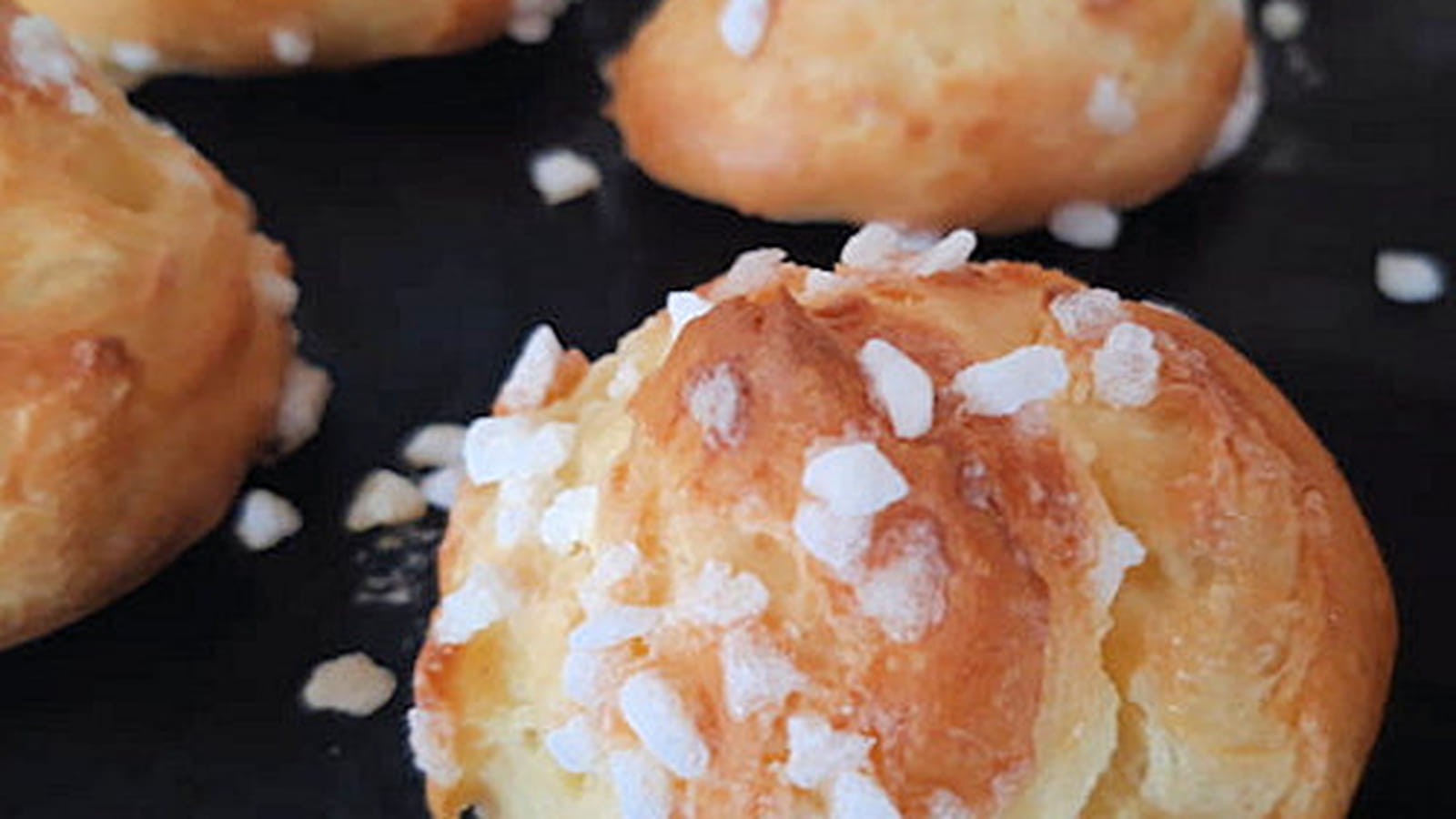 Chouquettes parfaitement croustillantes