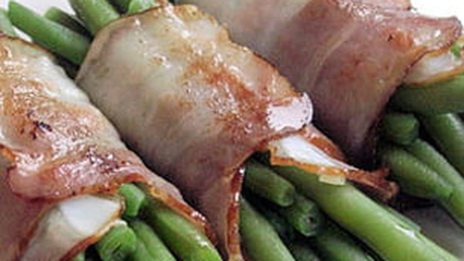 Fagots de haricots au lard