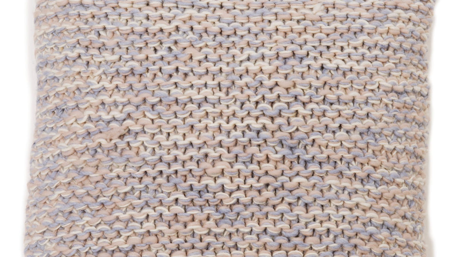 Coussin tricoté Monoprix