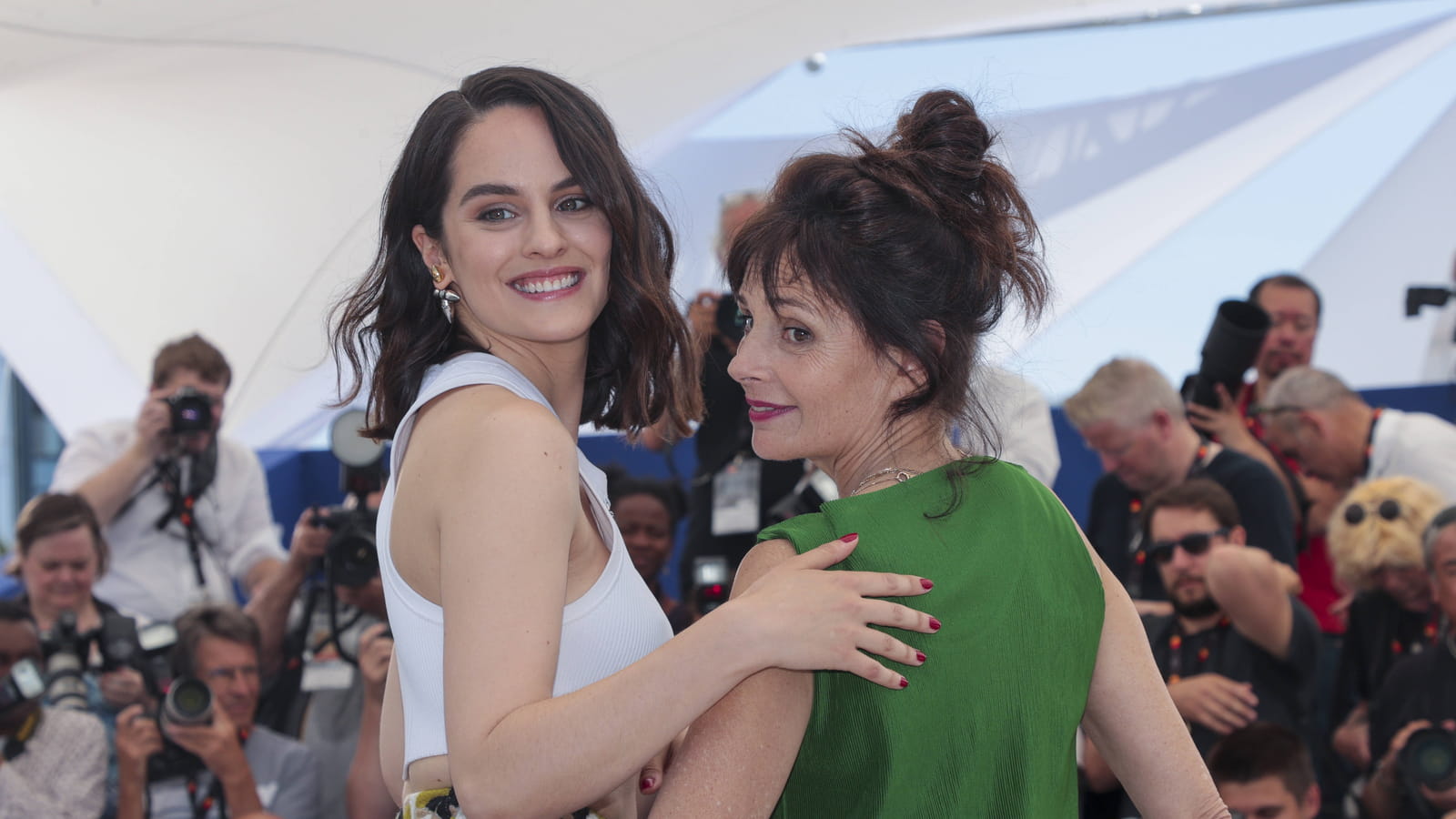 Anouk Grinberg et Noémie Merlant