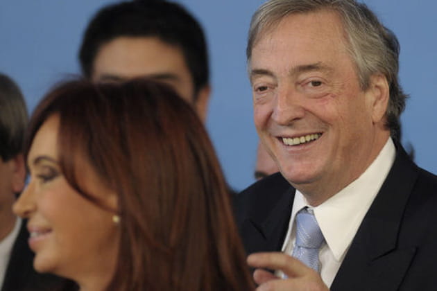 Nestor et Cristina Kirchner