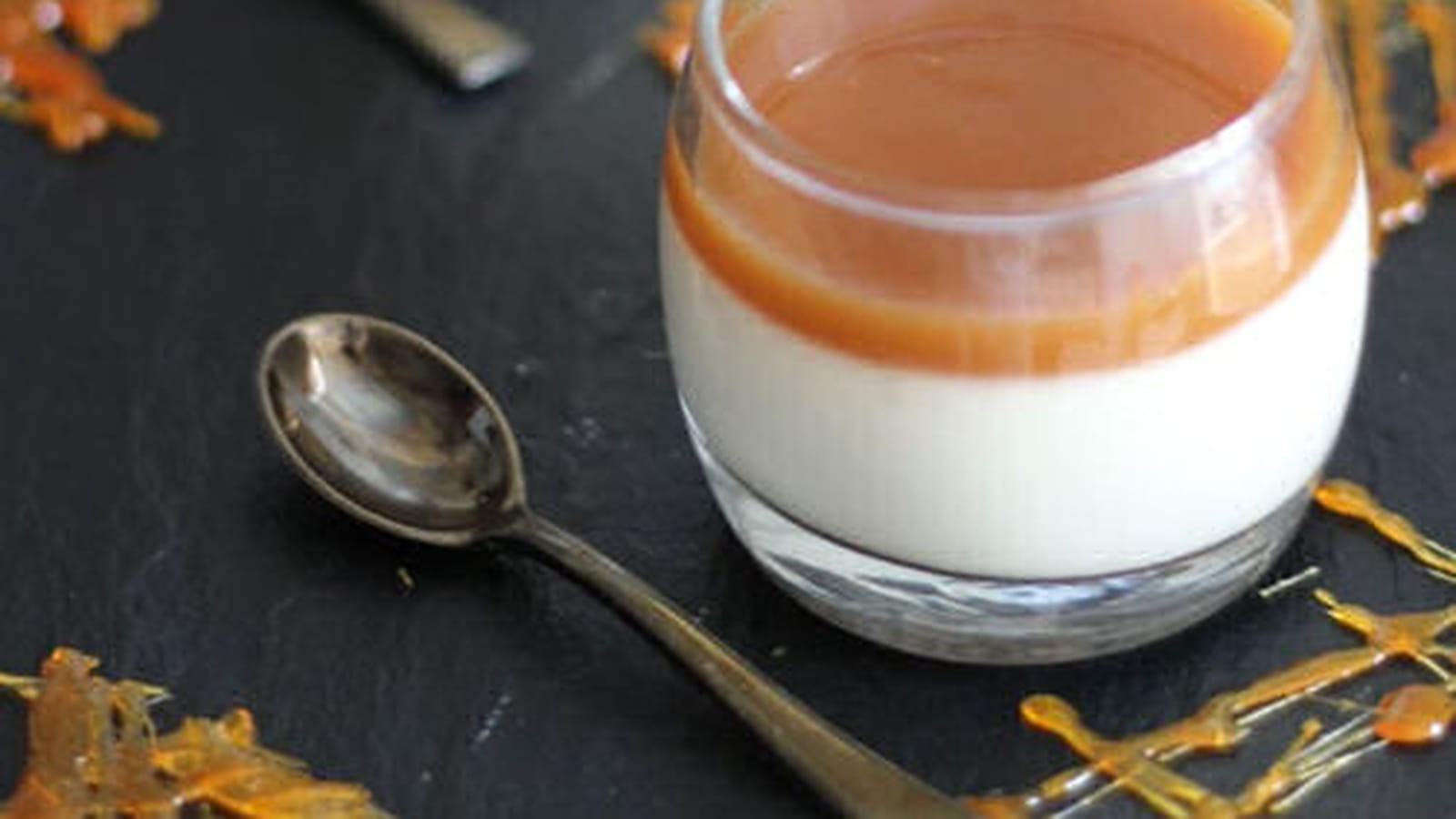 Panna cotta au caramel au beurre salé