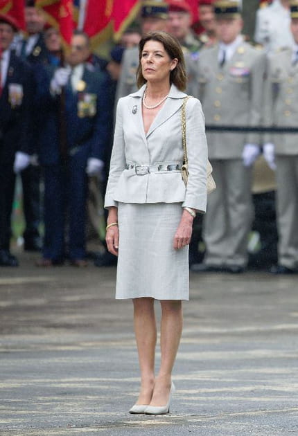 Caroline de Monaco en ensemble tailleur