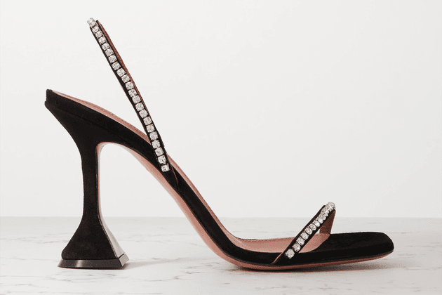 Escarpins "Jade" de Amina Muaddi sur Net-a-Porter