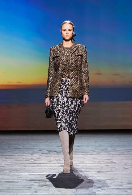 Look 25 du défilé Chanel automne-hiver 2024-2025