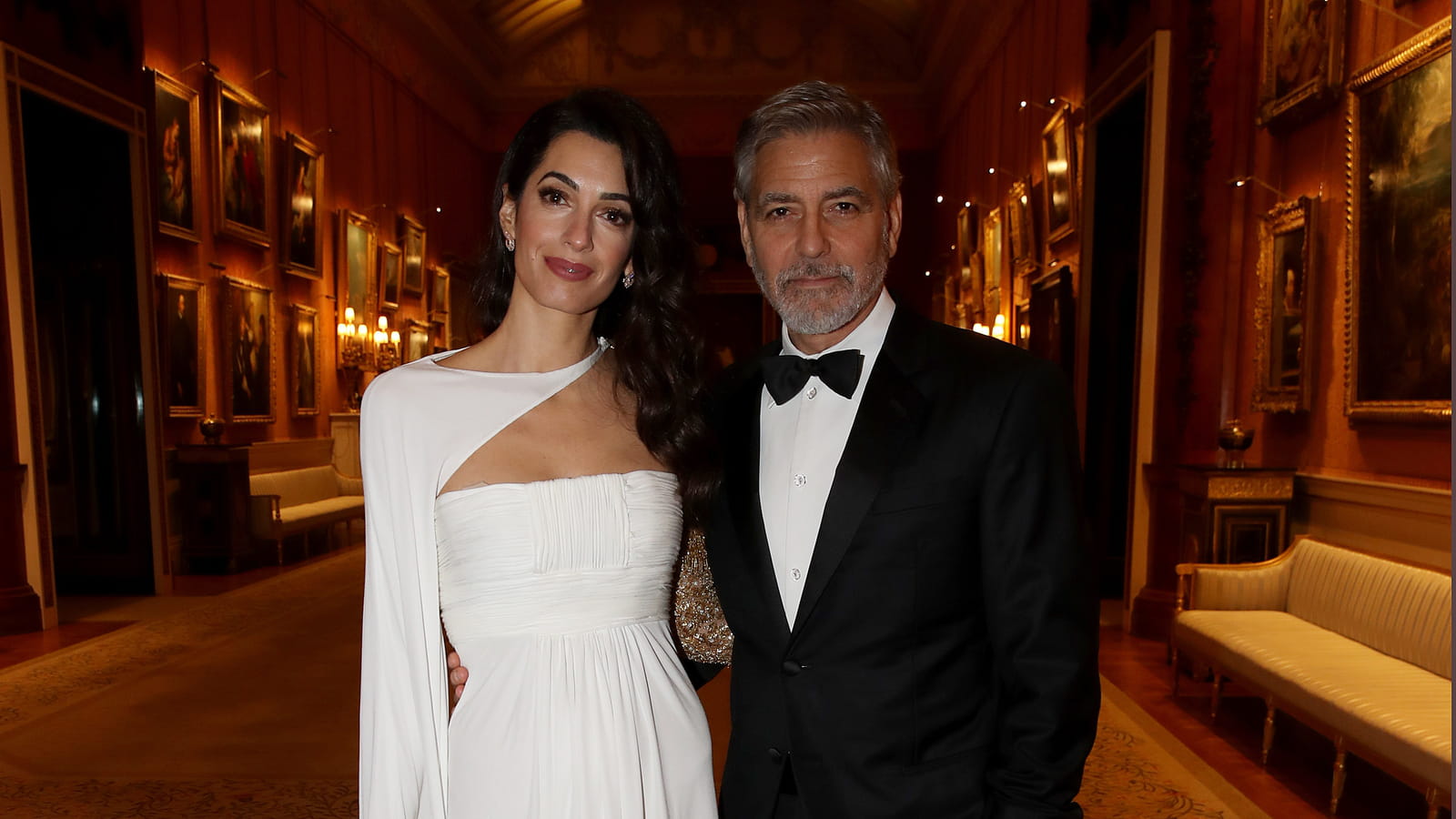 Amal et George Clooney 