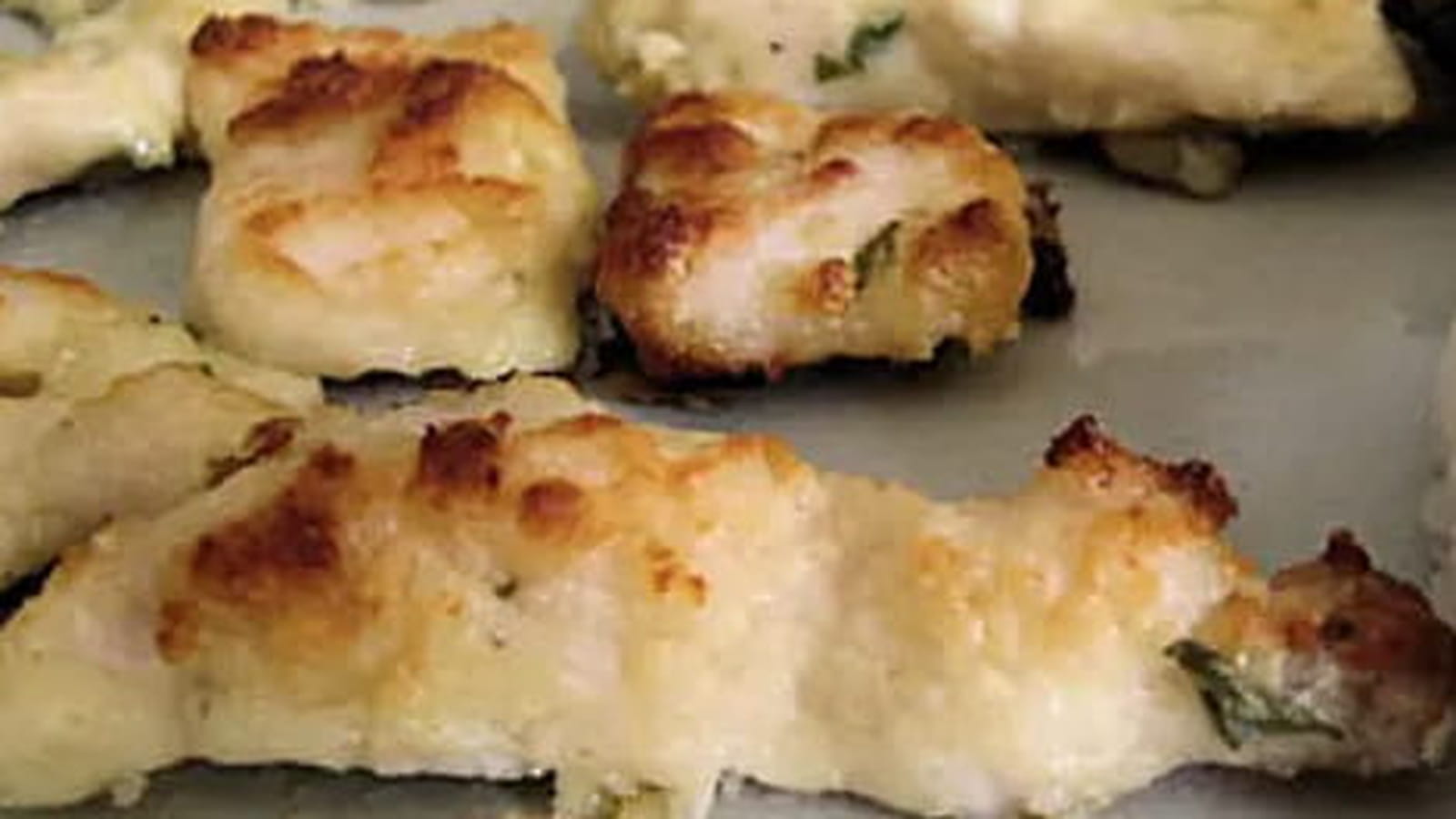 Blancs de poulet au parmesan