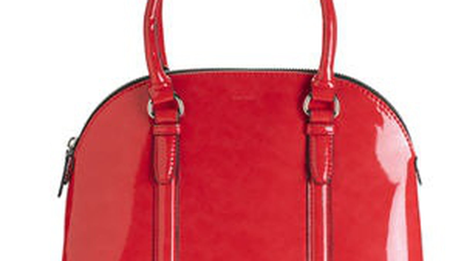 Sac vernis rouge de Mango