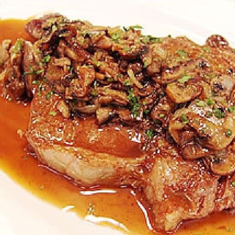 Recette Entrecôtes bordelaises aux cèpes