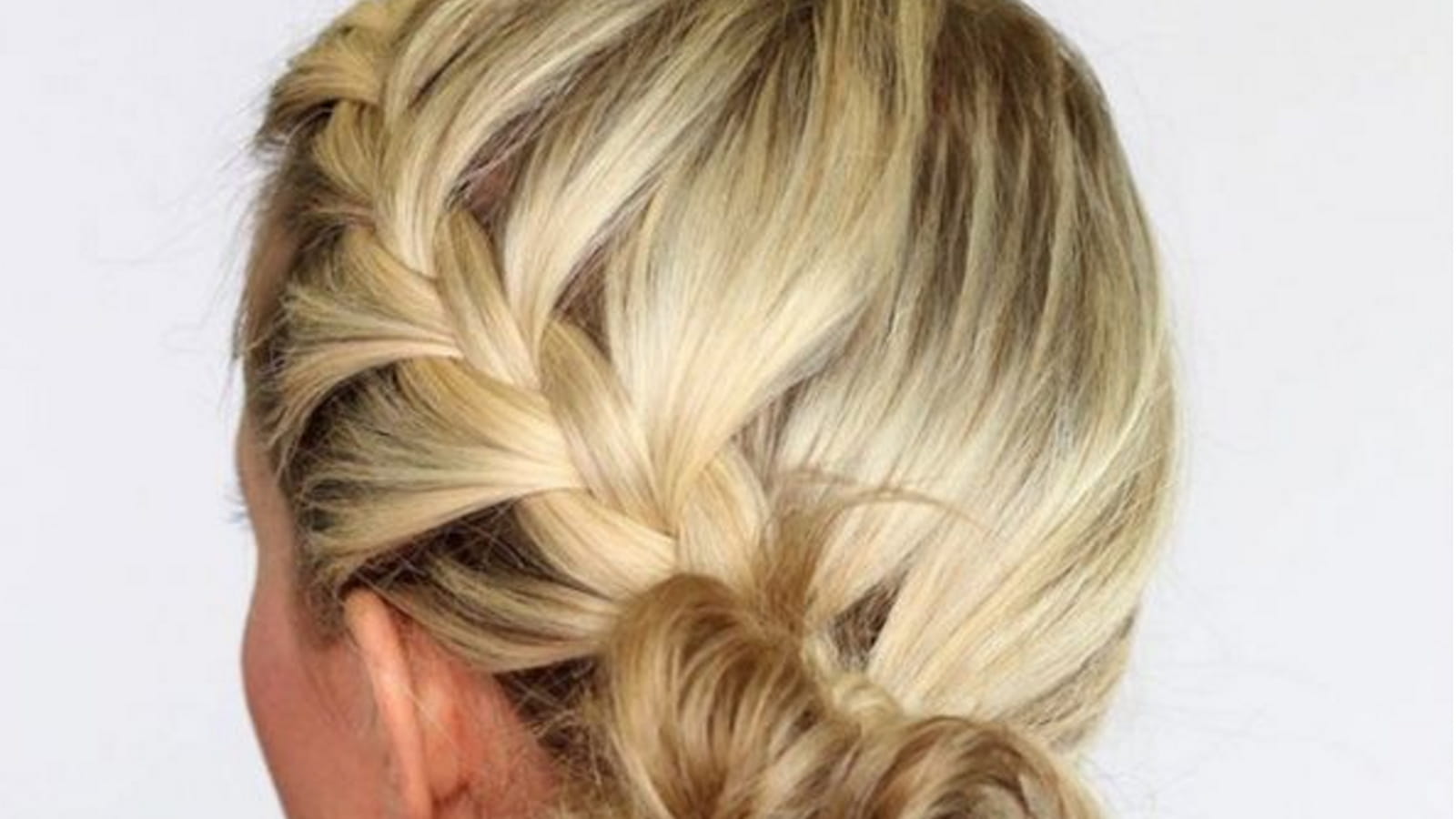 La tresse chignon