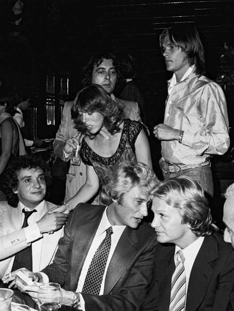 Johnny Hallyday et Claude François