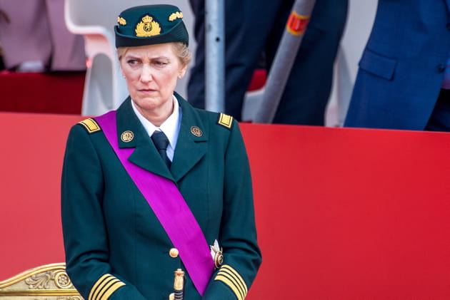Astrid de Belgique lors de la parade de la Fête Nationale Belge