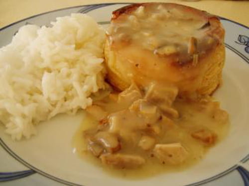 Vol au vent au poulet