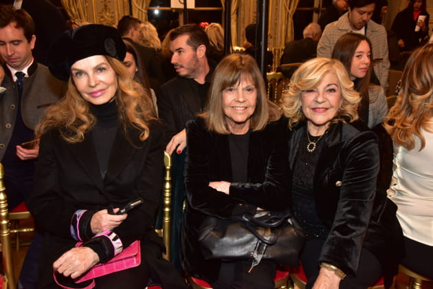 Avec Cyrielle Clair et Nicoletta, en 2020