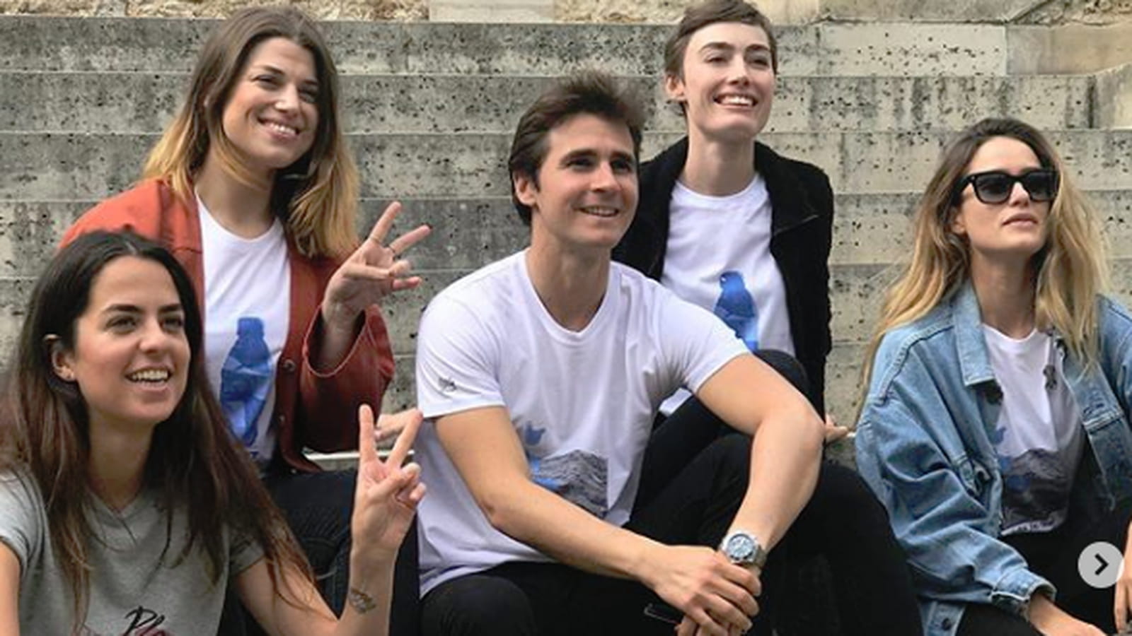Anouchka Delon, Mathilde Rousseau, Julien Dereims, Alice David