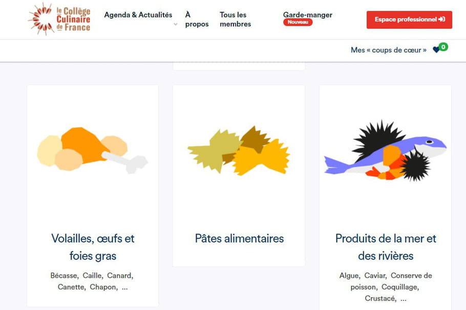 Le Collège Culinaire de France ouvre son "garde-manger" virtuel