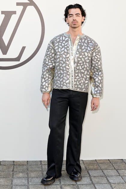 Joe Jonas au défilé Louis Vuitton