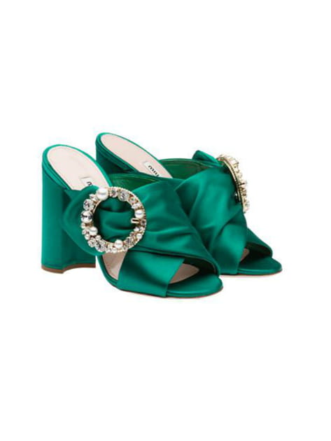 Sandales mules de Miu Miu