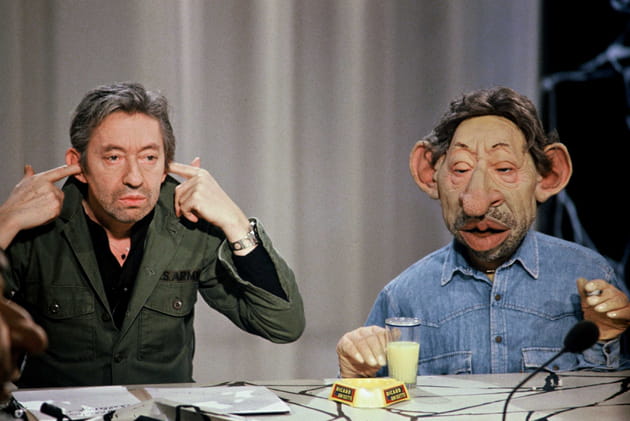 Serge et son double de l'&eacute;mission des Guignols