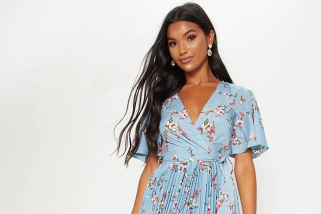 Robe ?� imprim?� floral