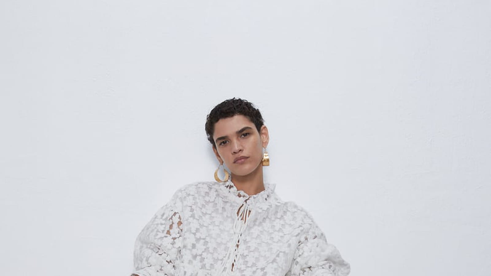 Robe courte structurée 