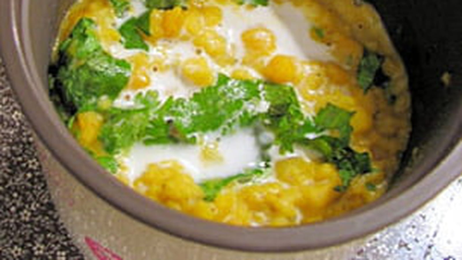 Lentilles corail à l'indienne (Dhal)