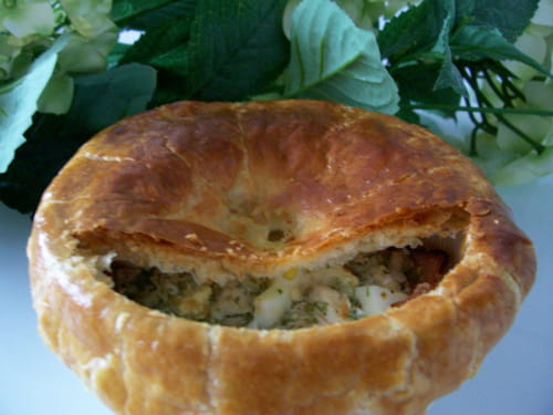 Chicken pie au bacon : la recette facile