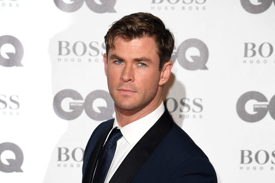 Chris Hemsworth sans barbe