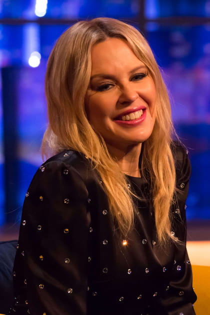 Kylie Minogue maquill&eacute;e