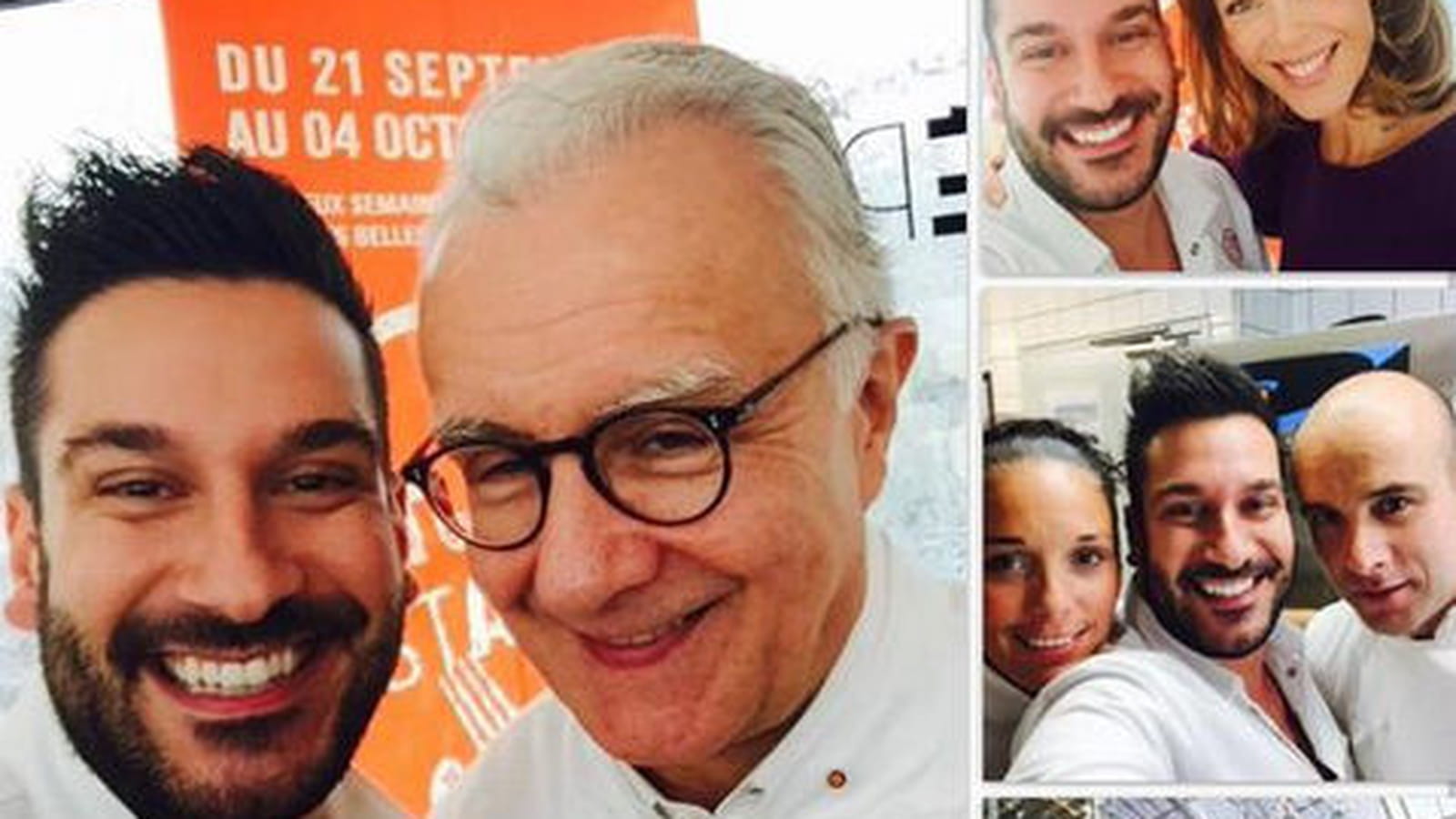 Denny Imbroisi et Alain Ducasse