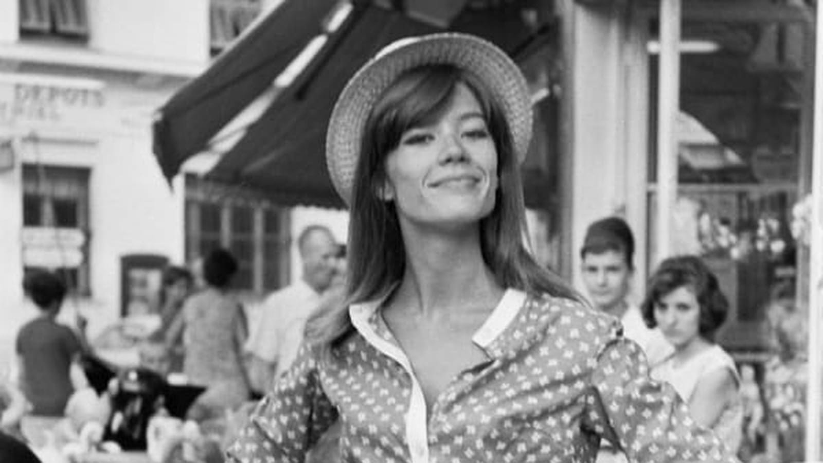 Françoise Hardy le 17 juillet 1964