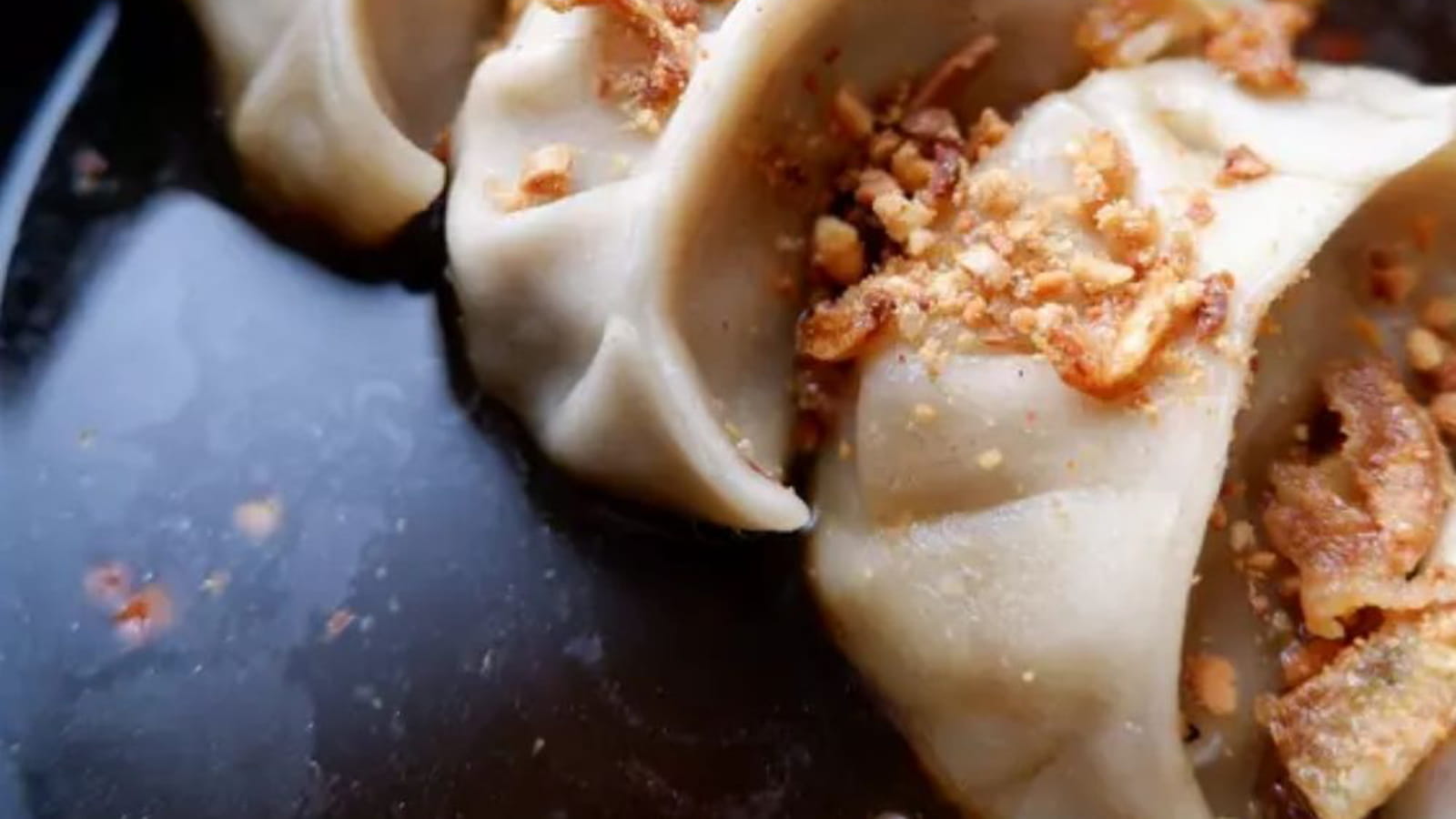 Gyozas aux gambas