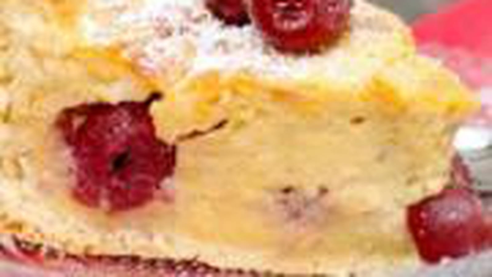 Tarte briochée aux cerises