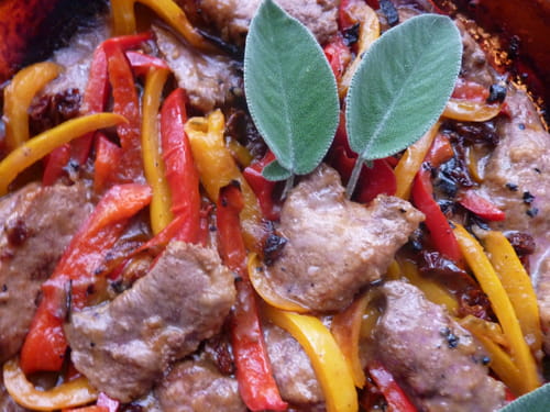 Foie de veau à l'italienne