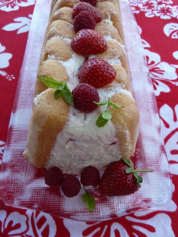 Terrine de fruits rouges à l'amande
