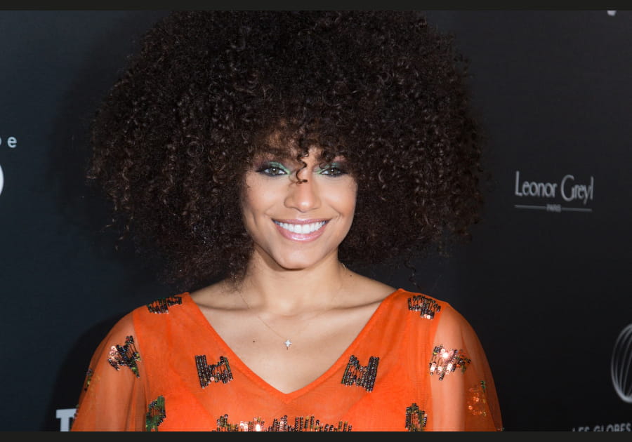 Le maquillage vert d'Alicia Aylies