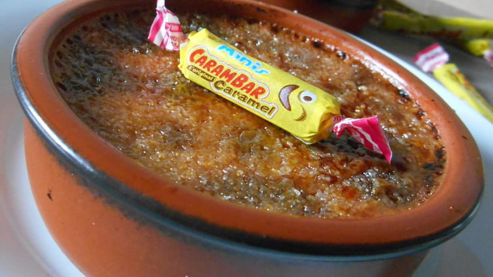 Crème brûlée aux Carambar®