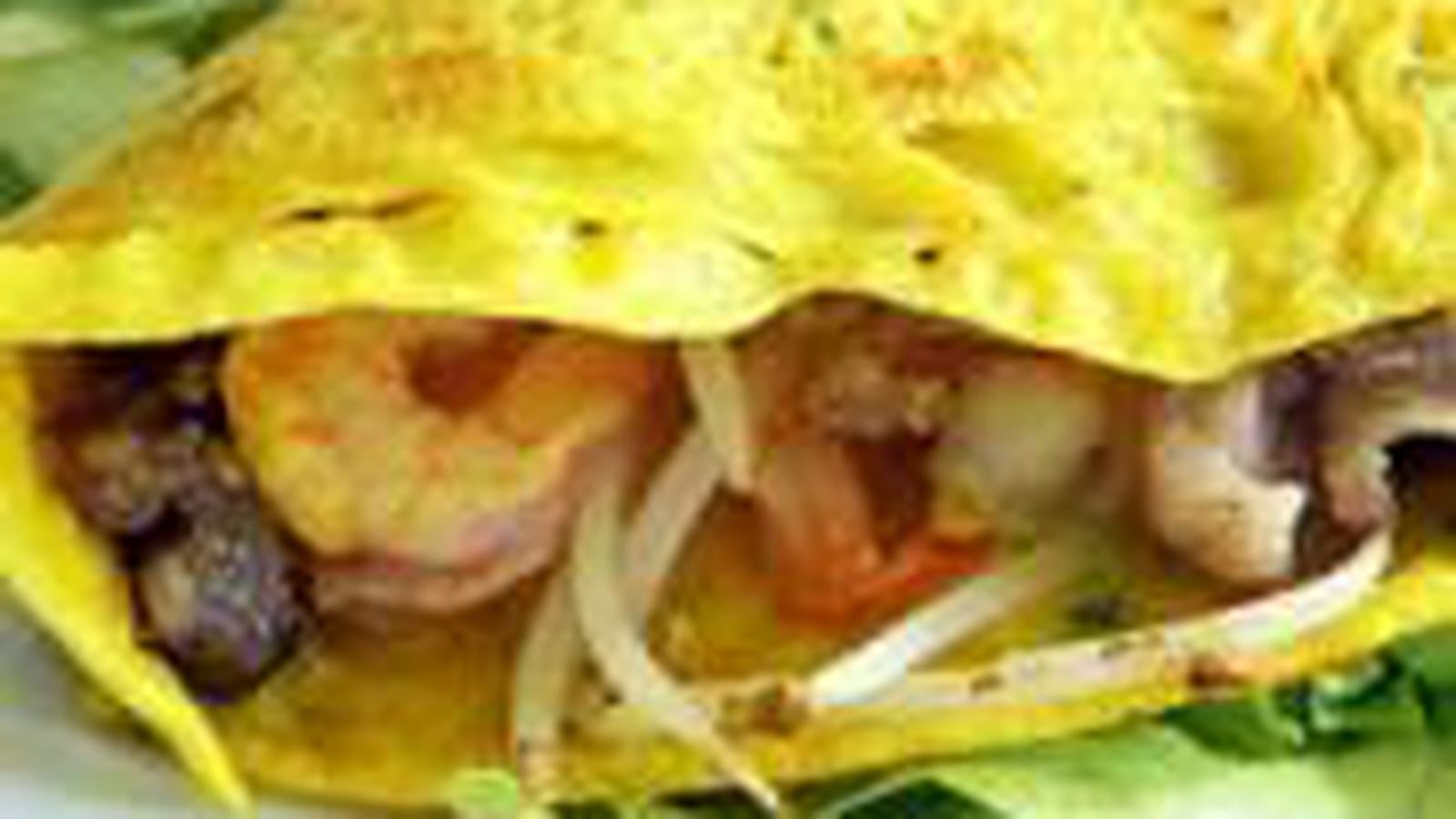 Banh xeo, crêpe vietnamienne