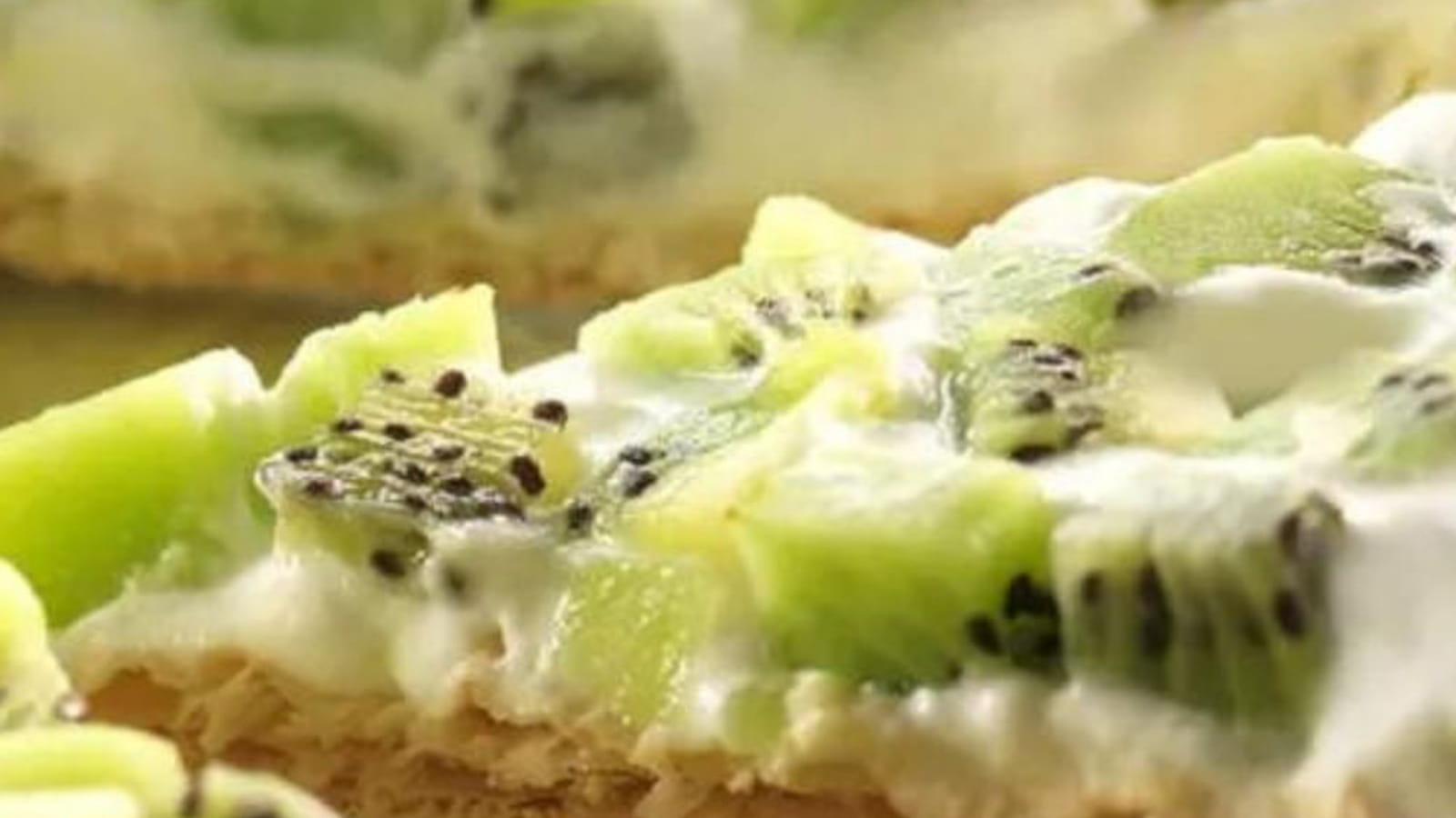 Tarte au kiwi et faisselle
