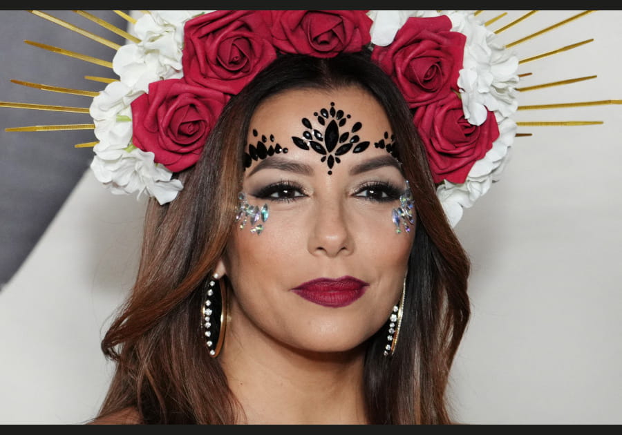 Le maquillage traditionnel d'Eva Longoria