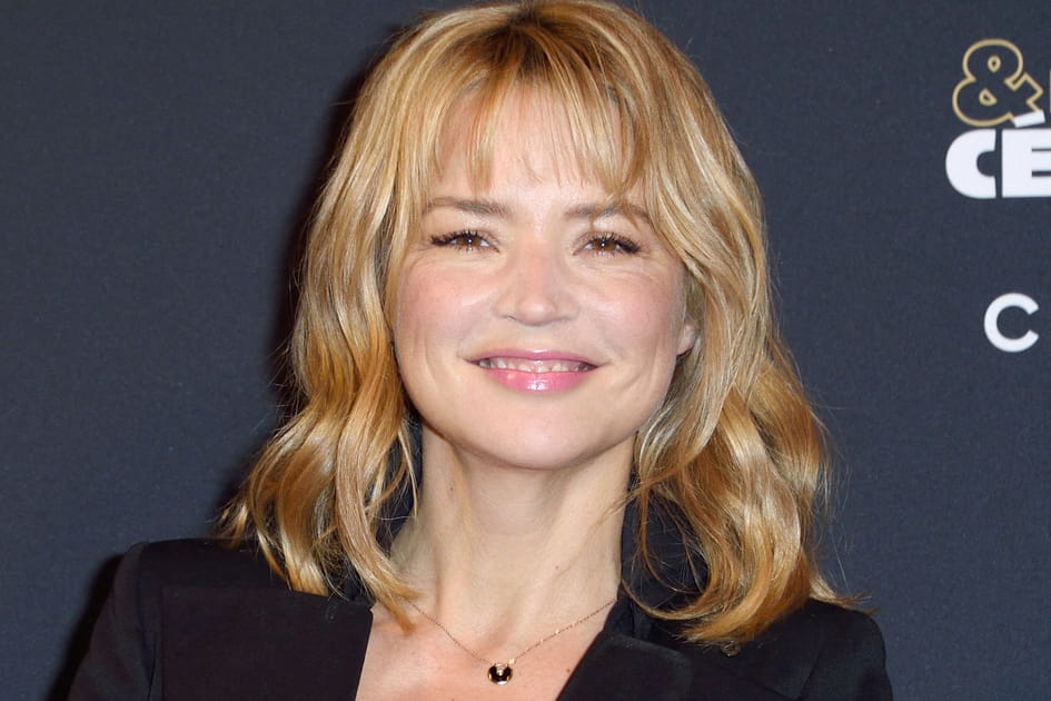 Virginie Efira, unique avec sa frange courte