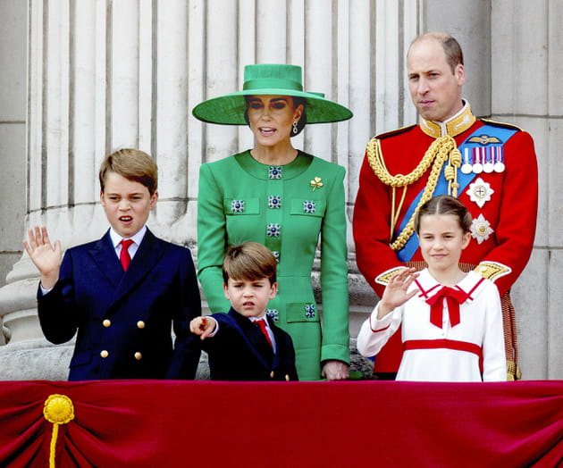 William, Kate et leurs enfants : la petite famille réunie pour Trooping the Colour
