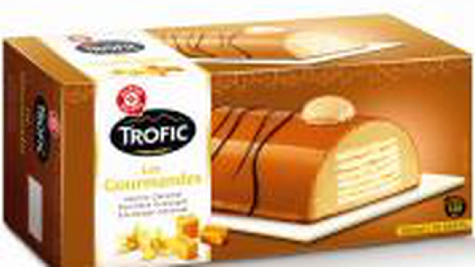 Bûche glacée vanille caramel de Marque Repère