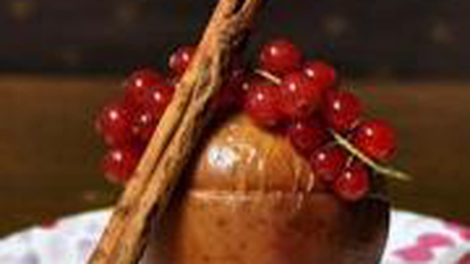 Pomme passion sur pain d'épice