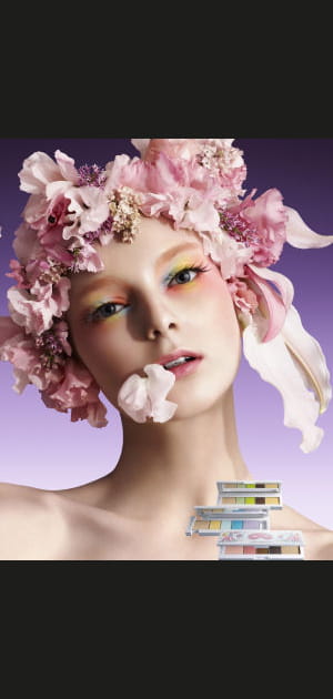 Maquillage&nbsp;: regard multicolore