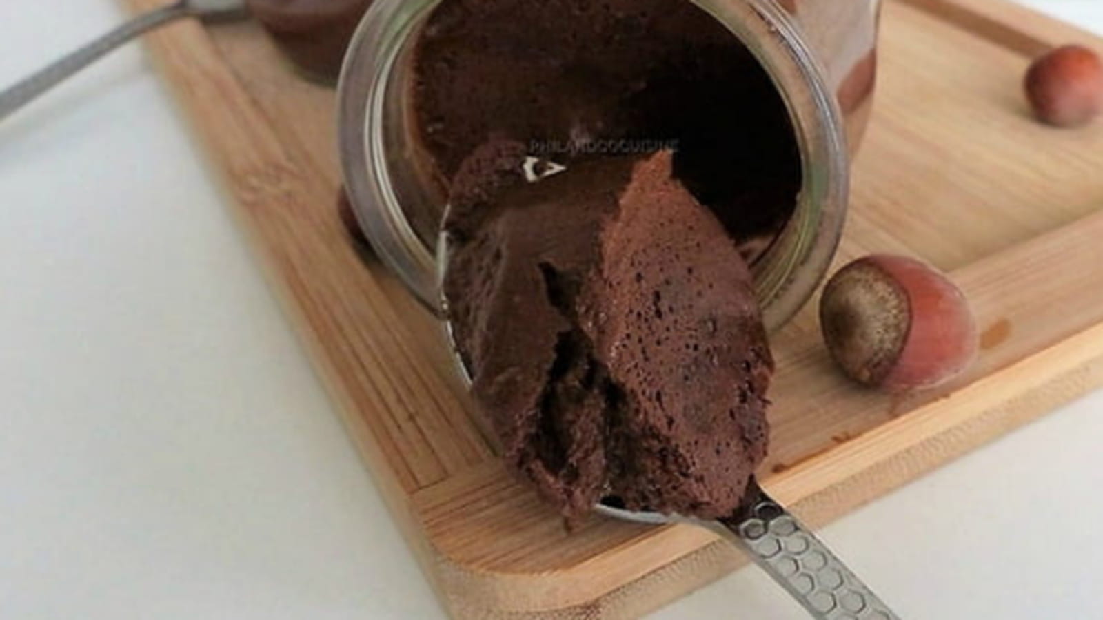 Crème chocolat-noisette vegan express