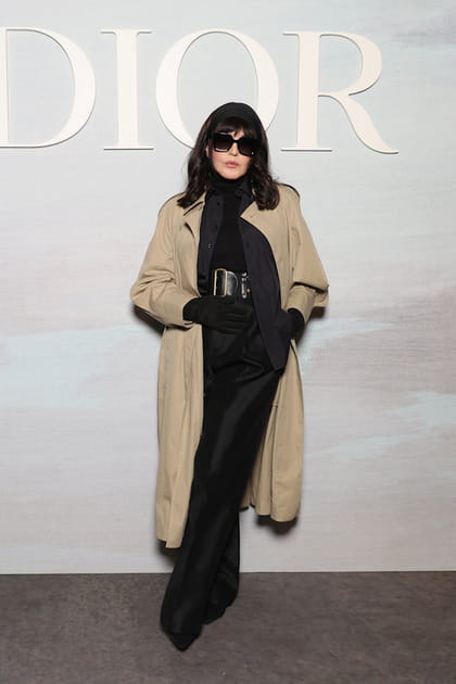 Isabelle Adjani au défilé Dior