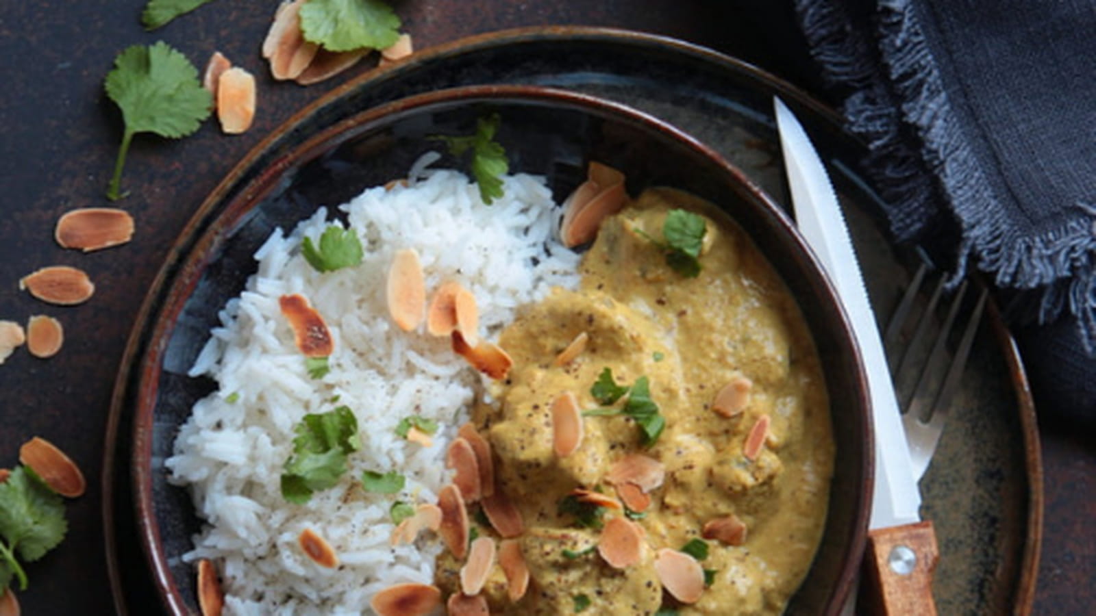 Agneau Korma aux amandes