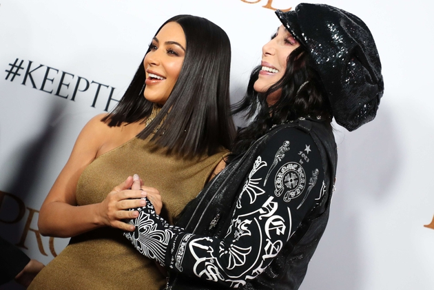 Kim Kardashian et sa "Cher" copine à la première de "The Promise"